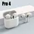 2024 ar pro 4 tws sem fio bluetooth fones de ouvido mini fone de ouvido fone par
