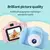 X2 crianças câmera 32g mini digital vintage cam brinquedos educativos criança