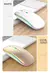 Mouse sem fio Bluetooth para Tablet e telefone, Ratos de retroiluminação RGB r - comprar online