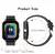 Android Phone SmartWatch para homens e mulheres com tela colorida