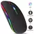 Mouse sem fio Bluetooth para Tablet e telefone, Ratos de retroiluminação RGB r