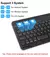 Mini Teclado Bluetooth Sem Fio e Mouse para Samsung, Xiaomi, Android, Portátil, na internet