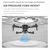 Profissional Mini Controle Remoto Drone, Quadcopter Dobrável, Helicóptero RC, Presente de Brinquedo Infantil, 4K HD Câmera Aérea, WiFi FPV, E88