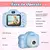 X2 crianças câmera 32g mini digital vintage cam brinquedos educativos criança na internet