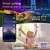Imagem do RGB LED Strip Lights para quarto, controle remoto, mudança de cor, luzes de fit