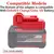 Adaptador/conversor de bateria para ferramentas de íon-lítio Hitachi 18V para Einhell/X-Change/Ozito 18V Adaptador de bateria de íon-lítio Acessório de ferramenta elétrica - Wesley Mundo Digital 
