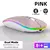 Mouse sem fio Bluetooth para Tablet e telefone, Ratos de retroiluminação RGB r - comprar online
