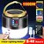 Solar LED Camping Lanternas com controle remoto, impermeável Recarregável - Wesley Mundo Digital 