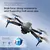 Câmera dupla profissional Drone, Fotografia aérea HD, grande angular, 1080 P - Wesley Mundo Digital 