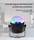Led palco luz de discoteca rotativa dj bola estroboscópica controle remoto - comprar online