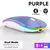 Mouse sem fio Bluetooth para Tablet e telefone, Ratos de retroiluminação RGB r