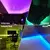 RGB LED Strip Lights para quarto, controle remoto, mudança de cor, luzes de fit