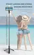 Estabilizador Tripé Selfie Stick com Bluetooth sem fio