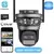 Câmara Wifi de 20MP para exteriores Câmara HD de 10K com três lentes Segurança 5G PTZ IP Câmara com zoom digital de 10X Câmara de rastreio com deteção automática de IA humana Câmara de segurança Câmara doméstica inteli - Wesley Mundo Digital 