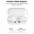 Imagem do 2024 ar pro 4 tws sem fio bluetooth fones de ouvido mini fone de ouvido fone par