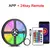 RGB LED Strip Lights para quarto, controle remoto, mudança de cor, luzes de fit - Wesley Mundo Digital 