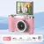 Imagem do Câmera digital 4k 48mp câmera fotográfica filmadora de vídeo câmeras recarr