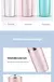 Portátil Inteligente Irrigador Oral Elétrico, Irrigador Recarregável Dental W