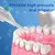 Irrigador oral de alta pressão doméstico portátil dentes limpo água fio dent