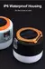 Solar LED Camping Lanternas com controle remoto, impermeável Recarregável - Wesley Mundo Digital 