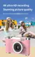 Câmera digital 4k 48mp câmera fotográfica filmadora de vídeo câmeras recarr