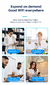 Elough-Dual Network Interface Repetidor WiFi, amplificador de sinal, roteador, c na internet
