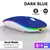 Mouse sem fio Bluetooth para Tablet e telefone, Ratos de retroiluminação RGB r na internet