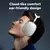 Auscultadores sem fio Bluetooth com microfone, cancelamento de ruído Fones de o na internet