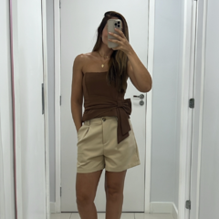 Corset laço marrom