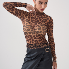 Blusa tule onça - comprar online