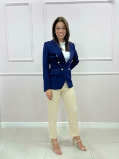 Blazer Marinho - Zollie Store