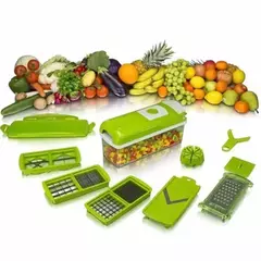Kit Ralador Triturador Picador Fatiador Cortador 10 Funções