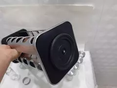 Porta Temperos Condimentos Giratório Vidro E Inox 20 Peças - loja online