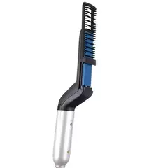 Escova de cabelo elétrica multifuncional Masculina, pente modelador, alisador e - comprar online