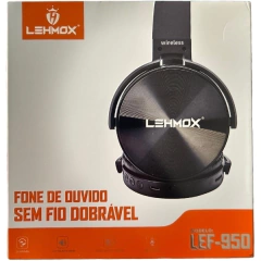 Fone LEF-950 – Qualidade e Conforto Onde Você Estiver! na internet