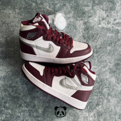 JORDAN 1 RETRO HIGH BORDEAUX - Flamee