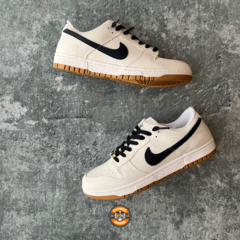 SB DUNK LOW PRO LABEL WHITE NAVY - comprar online