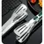 Non-Slip Stainless Steel Food Tongs for Meat, Salad, and Barbecue - buy online