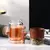 High-Quality Double Glass Infuser Water Bottle with Case - modeasity