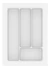 Organizador Porta Talheres Separador Gaveta Branco Lj-031 na internet