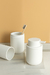 Porta Escova Creme Dental C/tampa Bold Banheiro Ou
