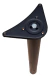 Kit 2un Pé Mesa/bancada Redondo Regulável Preto 73cm - loja online