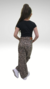 Pantalón Wide Leg Animal Print - comprar online