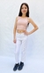 Pantalón Blanco con roturas - comprar online