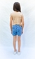 Short de jean con parche Estrellas en internet