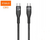 Cabo PD60W carrega rapido type-c para type-c cable