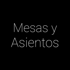 Banner de la categoría Mesas y Asientos