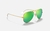 Imagen de Rayban Aviador Dorado/Verde Espejado