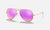 Rayban Aviador Dorado/Purpura Espejado