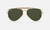 Rayban Aviador Outdoorsman Dorado/Verde - comprar online